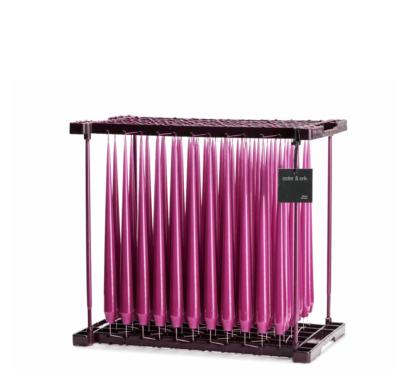 Taper Candle Fuchsia Laque 32 cm / 4 stuks