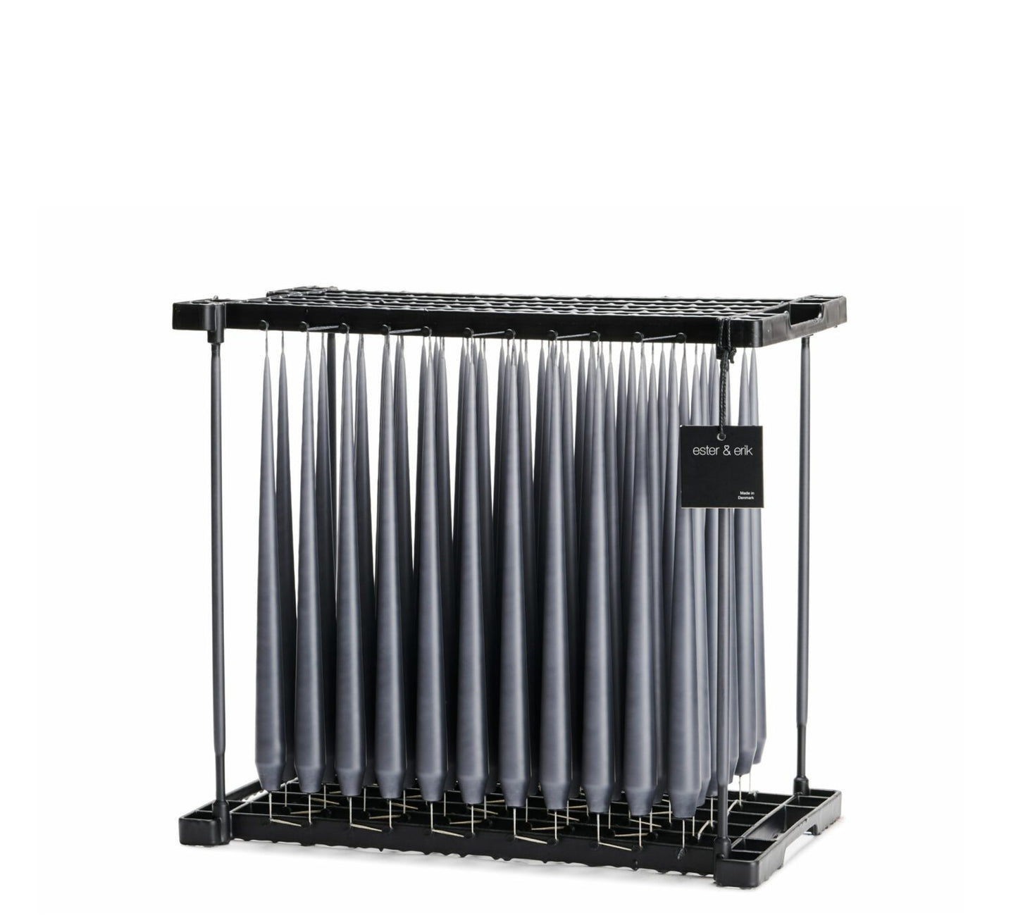 Taper Candle Donker Grijs Mat 32 cm / 4 stuks