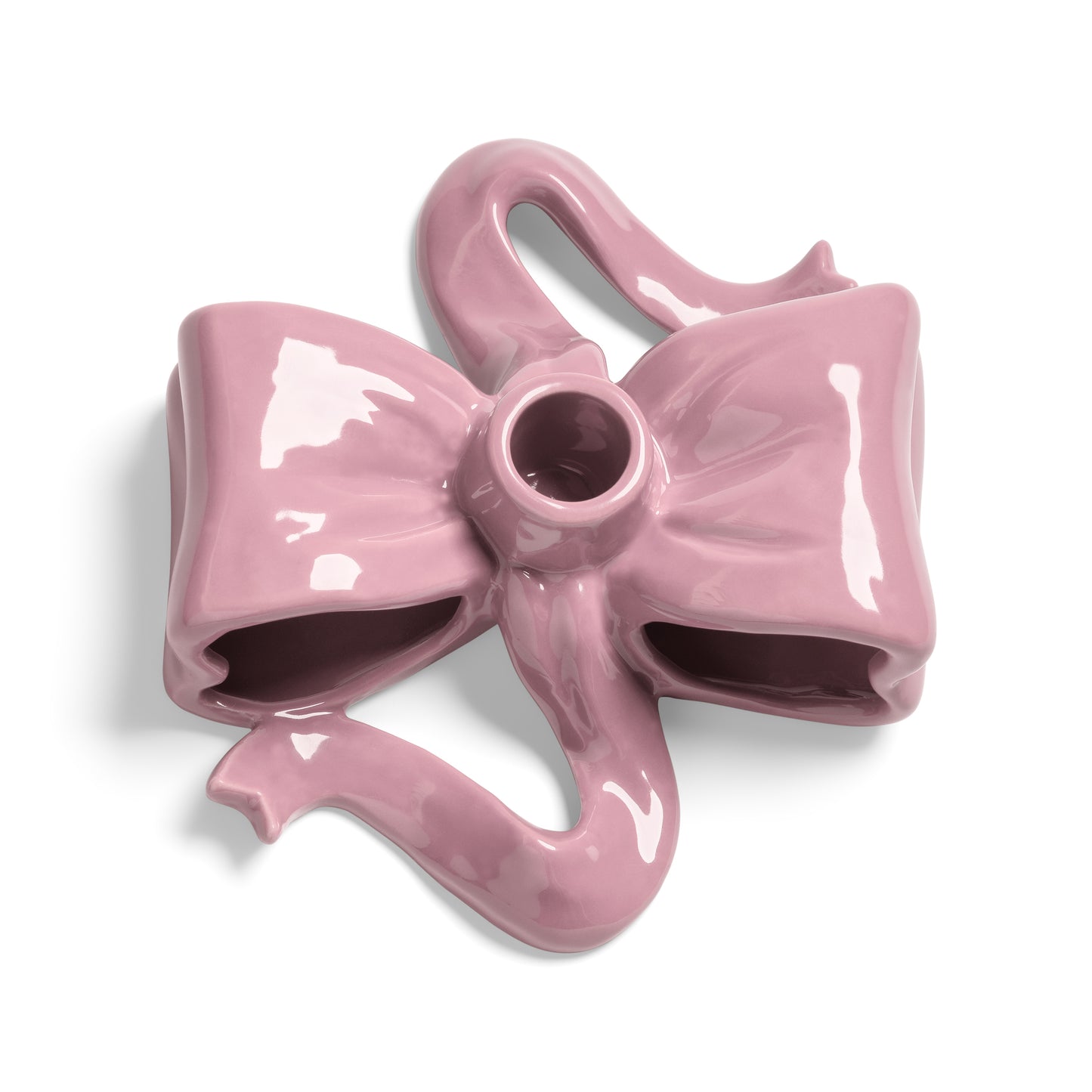 Kaarsenhouder Ribbon Roze