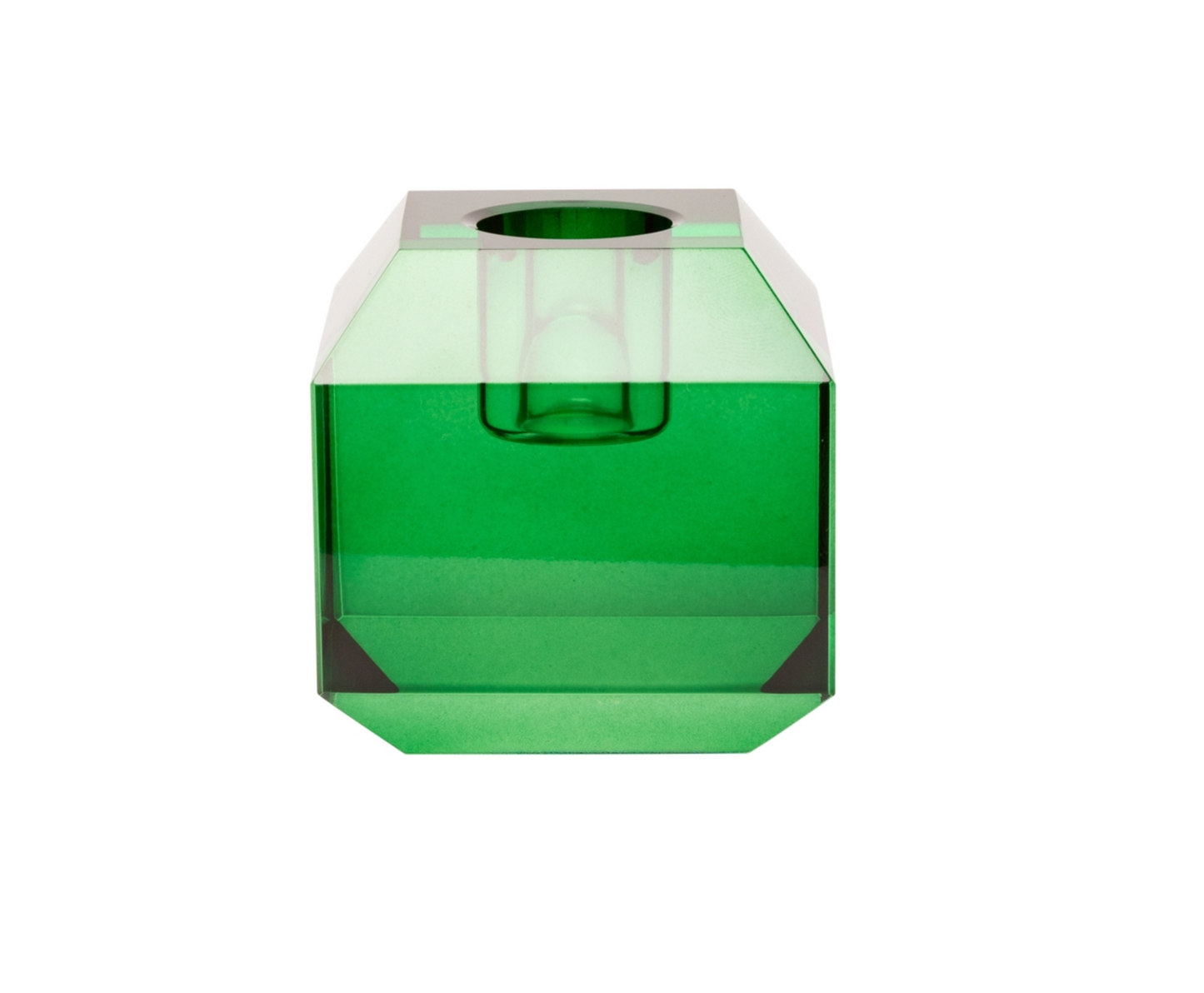 Kristallen Kandelaar Groen