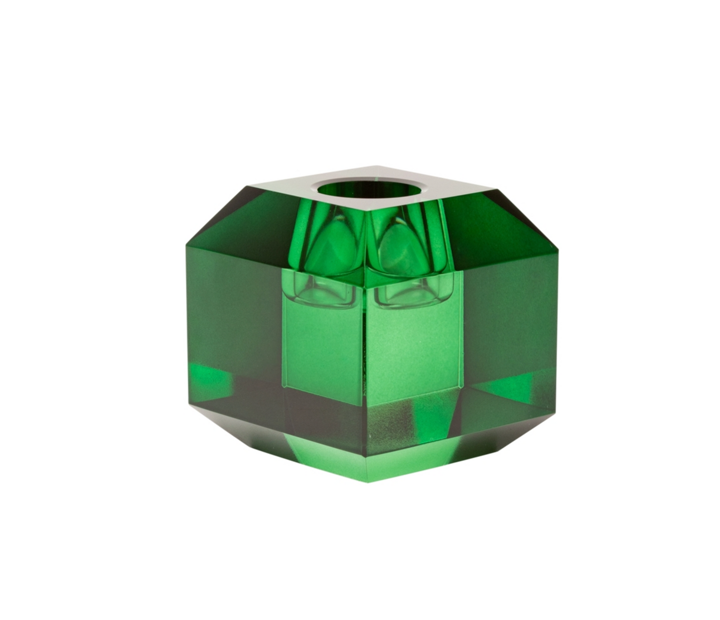 Kristallen Kandelaar Groen