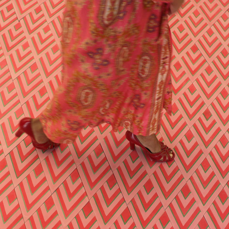 Ster Chevron Roze