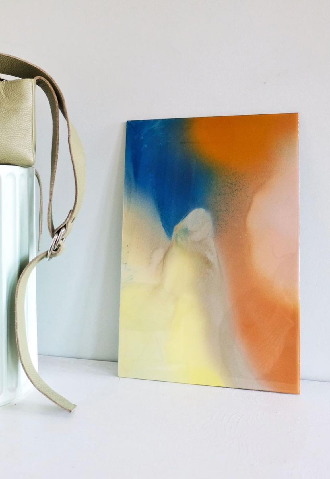 Femm Amsterdam Melt Artwork Blue, Orange & Gold