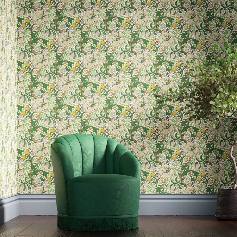 Morris & Co - Golden Lily Secret Garden - 510014