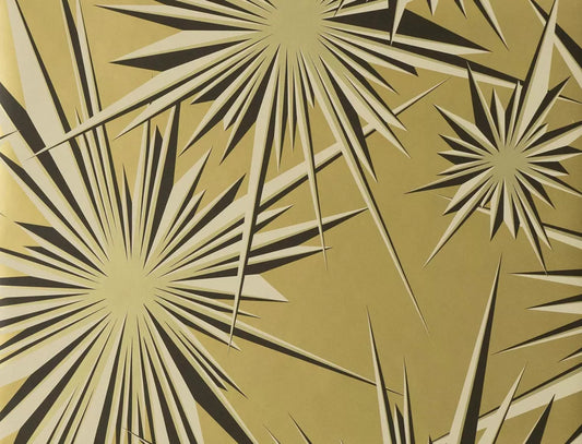 Jim Thompson Golden Sunburst Behang - Gold W01064/04
