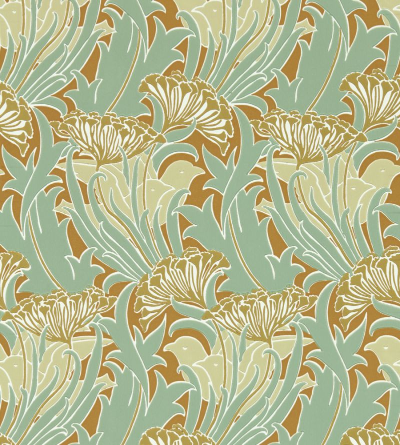 Morris & Co - Laceflower - Tobacco/Pistachio - 217354