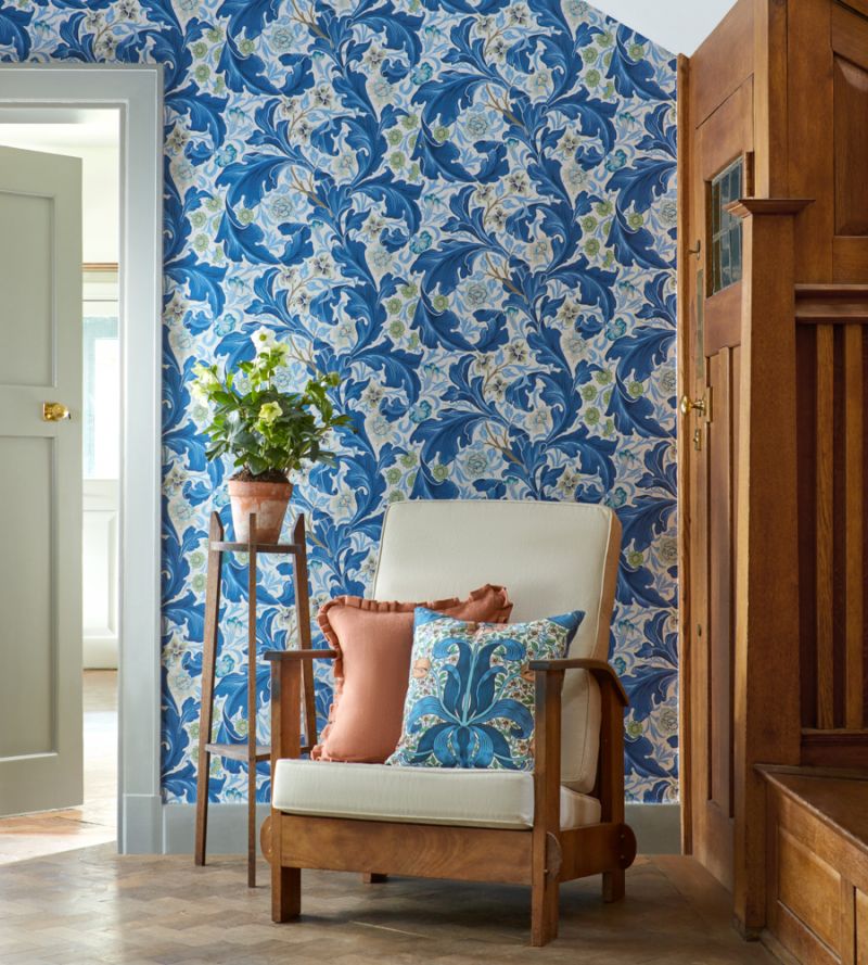 Morris & Co - Leicester Paradise Blue - 217335