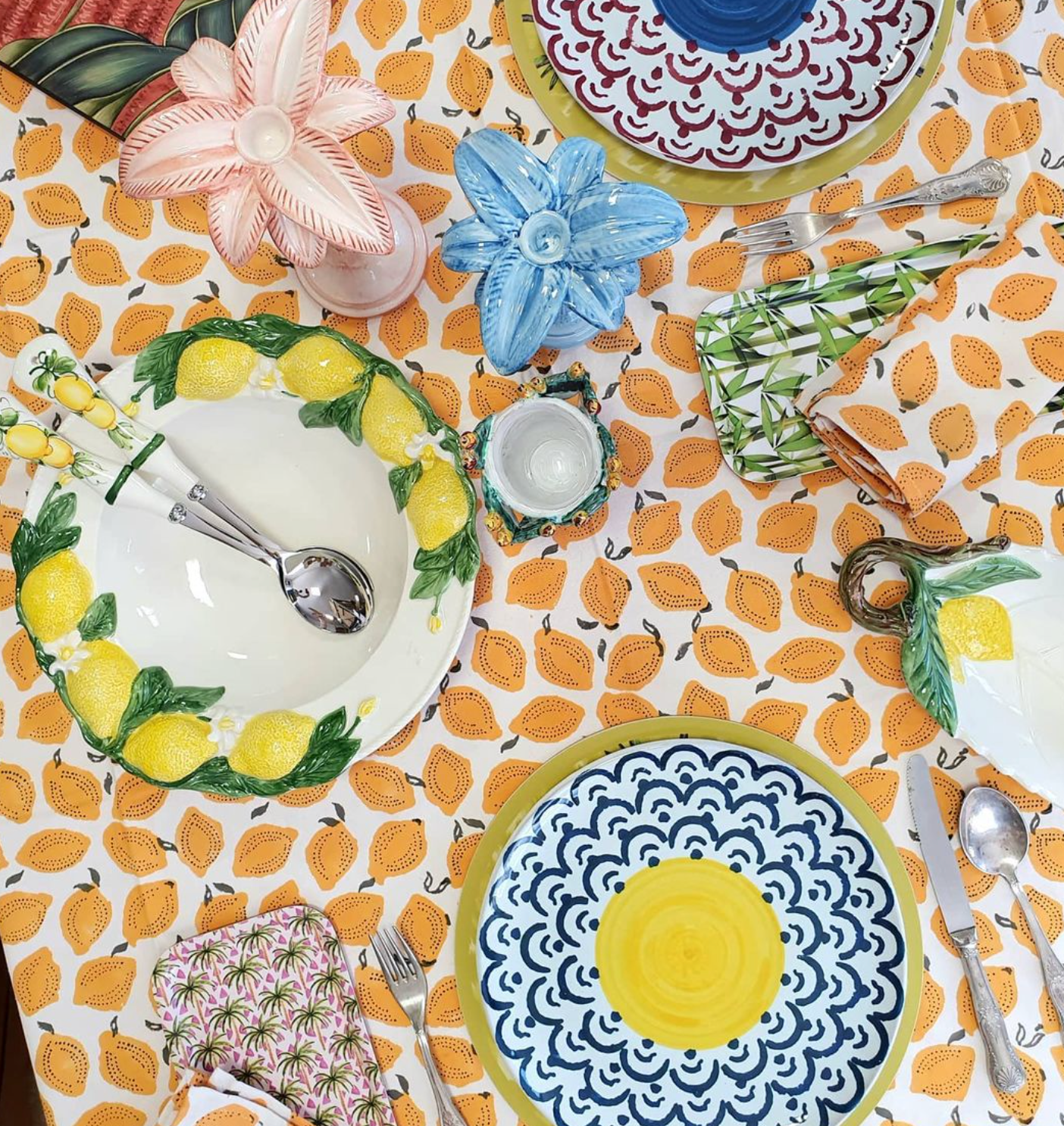Les Ottomans Placemats Citroen