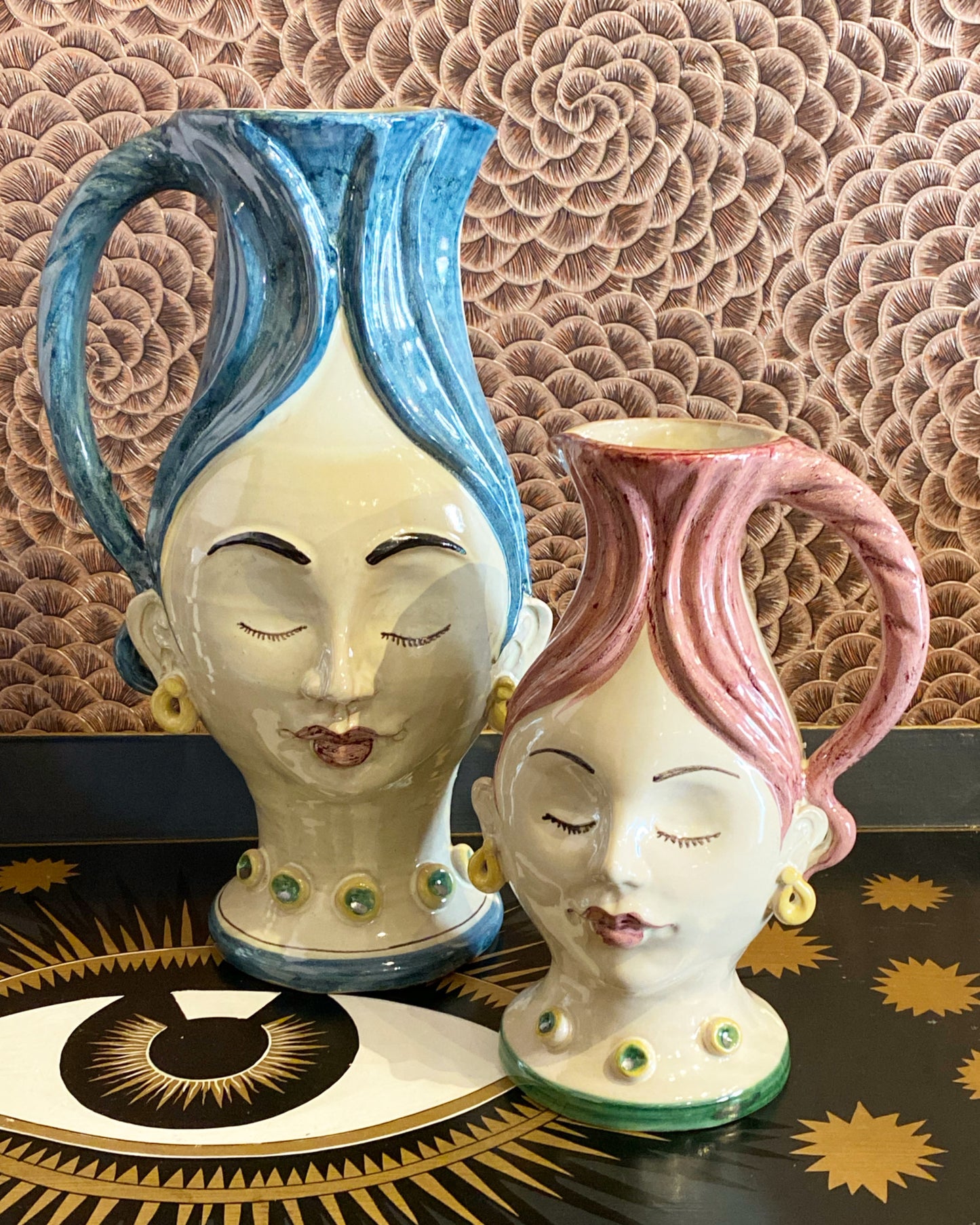 Les Ottomans Ceramic Pink Lady Vase Klein