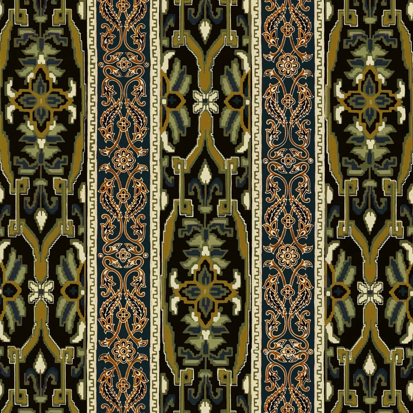 House Of Hackney - MAMOUNIA - Moss Green & Black