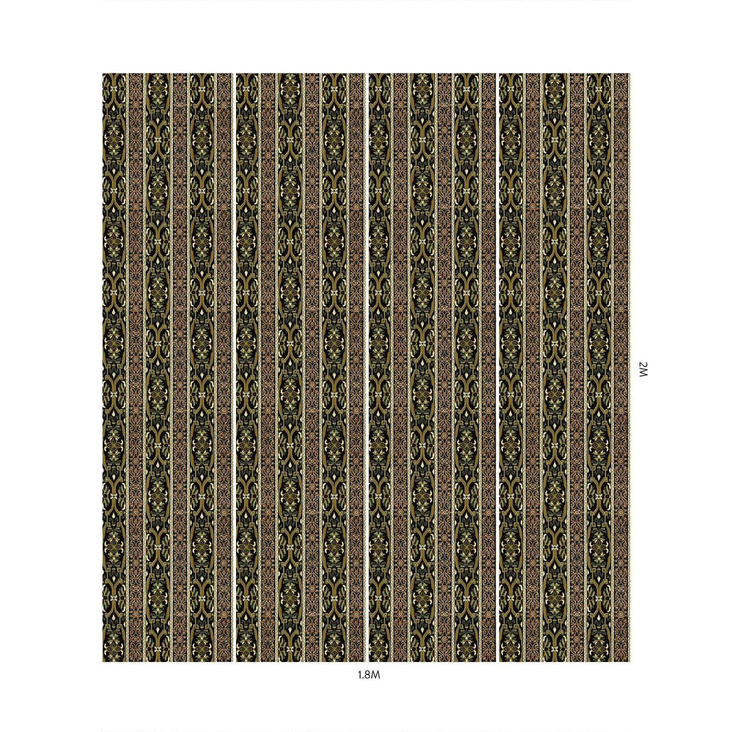 House Of Hackney - MAMOUNIA - Moss Green & Black