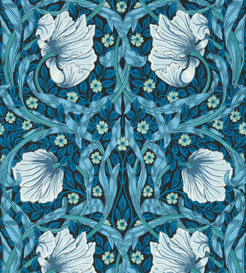 Morris & Co - Pimpernel Midnight/Opal - 217331