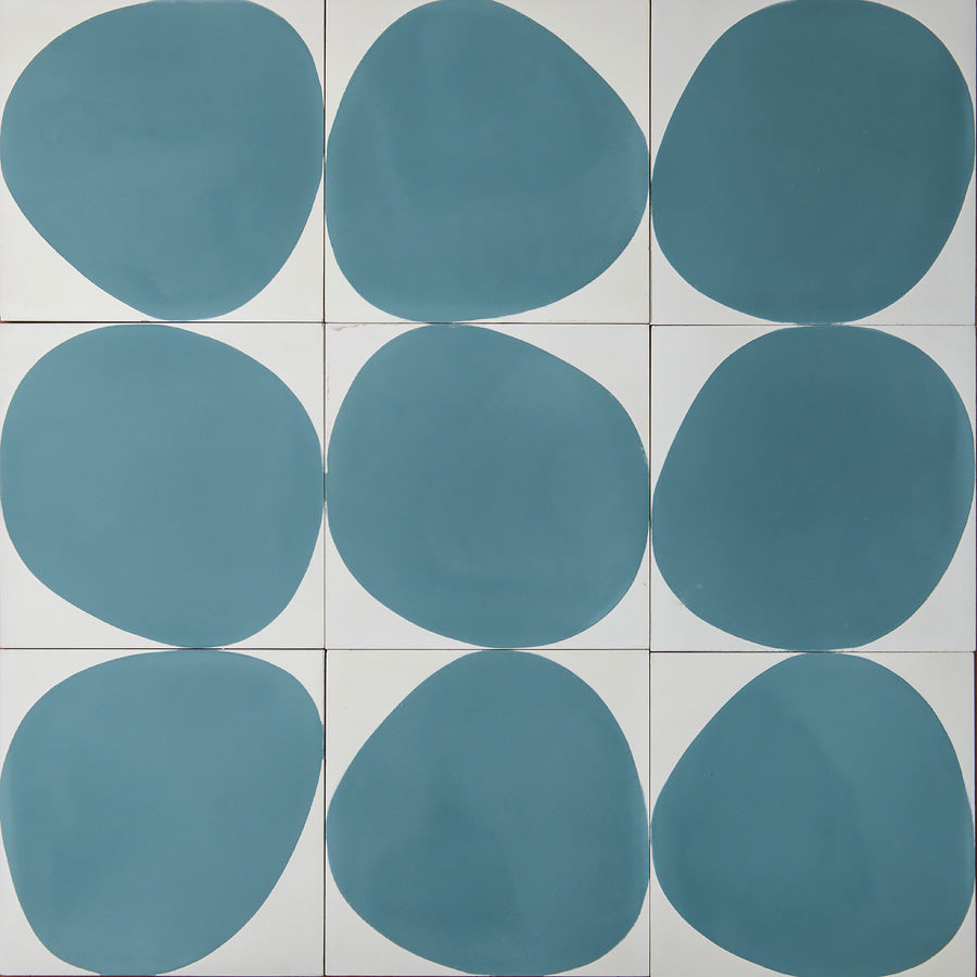 Stone - Ivoor / Blauw