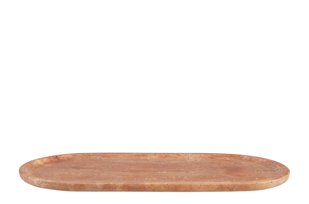 Marmeren Tray - Rood Travertin