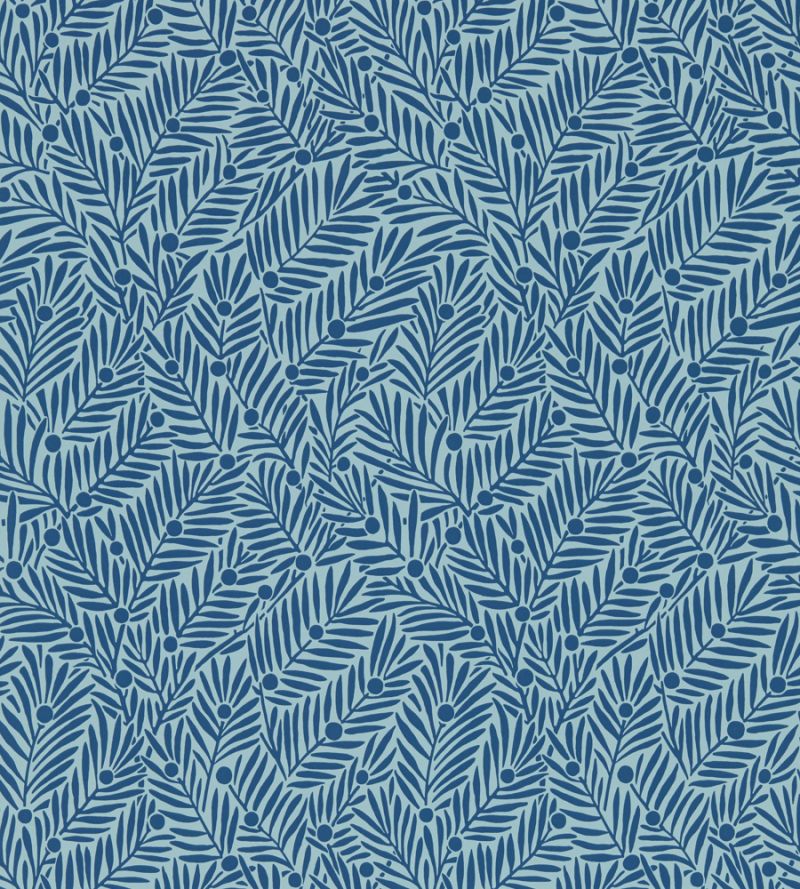 Morris & Co - Yew & Aril Indigo - 217349
