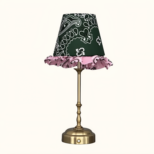 Club Carlotta - Freddie Tafellamp - Green Paisley