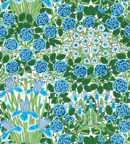 Morris & Co - Campanula Peacock/Opal - 217352