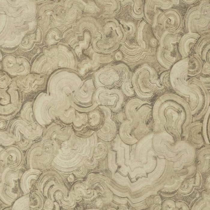 Jim Thompson Malachite Behang - Travertine W01066/01