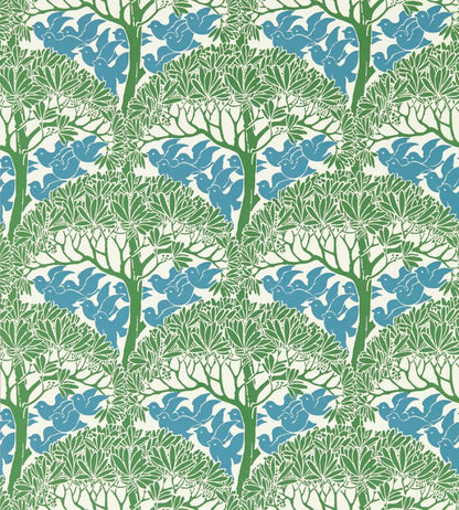 Morris & Co - The Savaric Garden Green - 217340